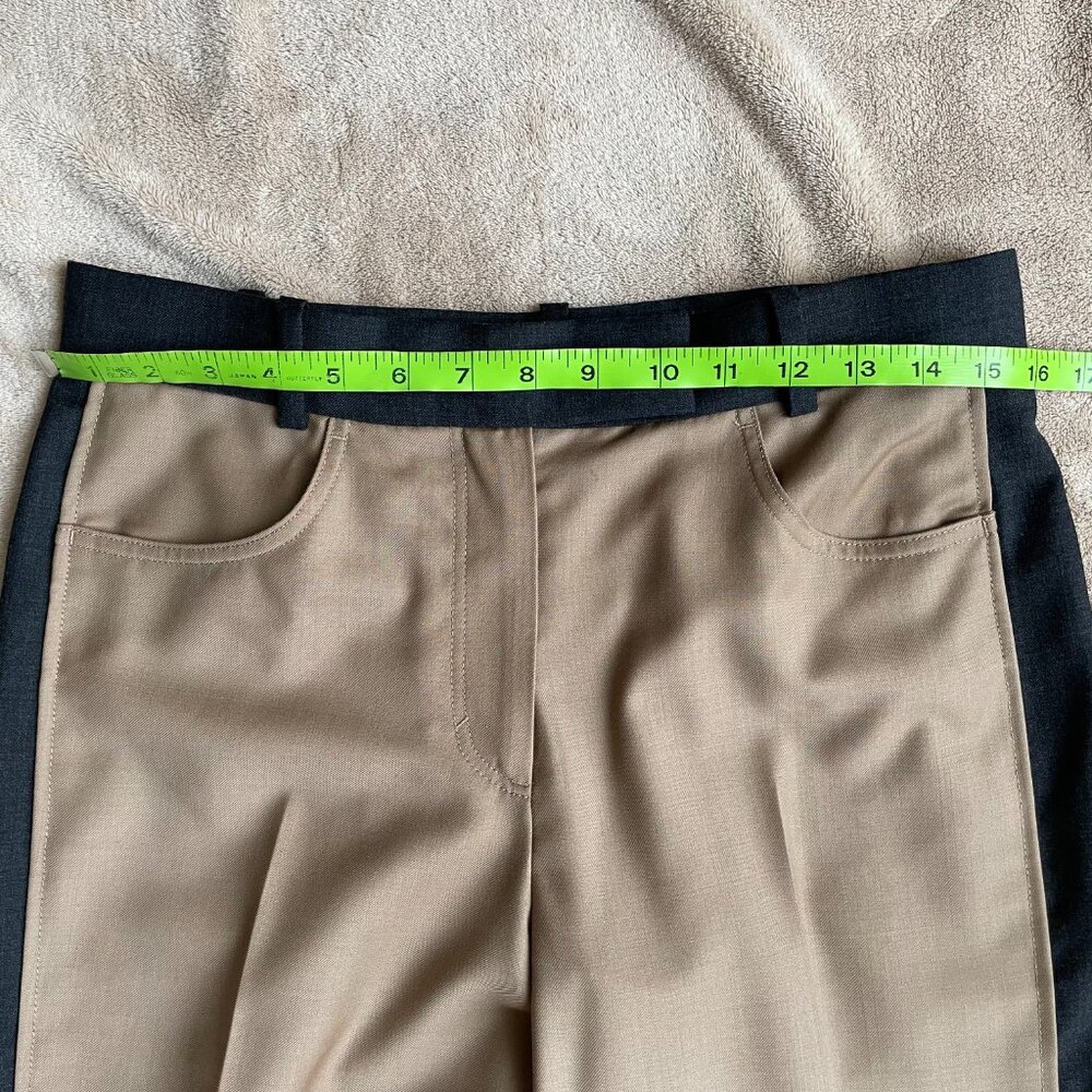 COS two-tone light wool Pants - Picture 7 of 14